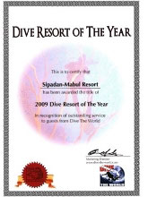 Dive The World Annual Dive Resort of the Year Award