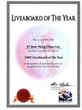 Dive The World Annual Liveaboard of the Year Award Dive The World Annual Liveaboard of the Year Award