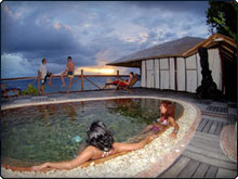 Walea Dive Resort Salt-water Jacuzzi - Image: walea.com