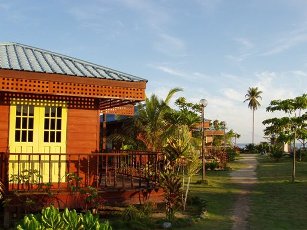 View from Borneo Divers Resort